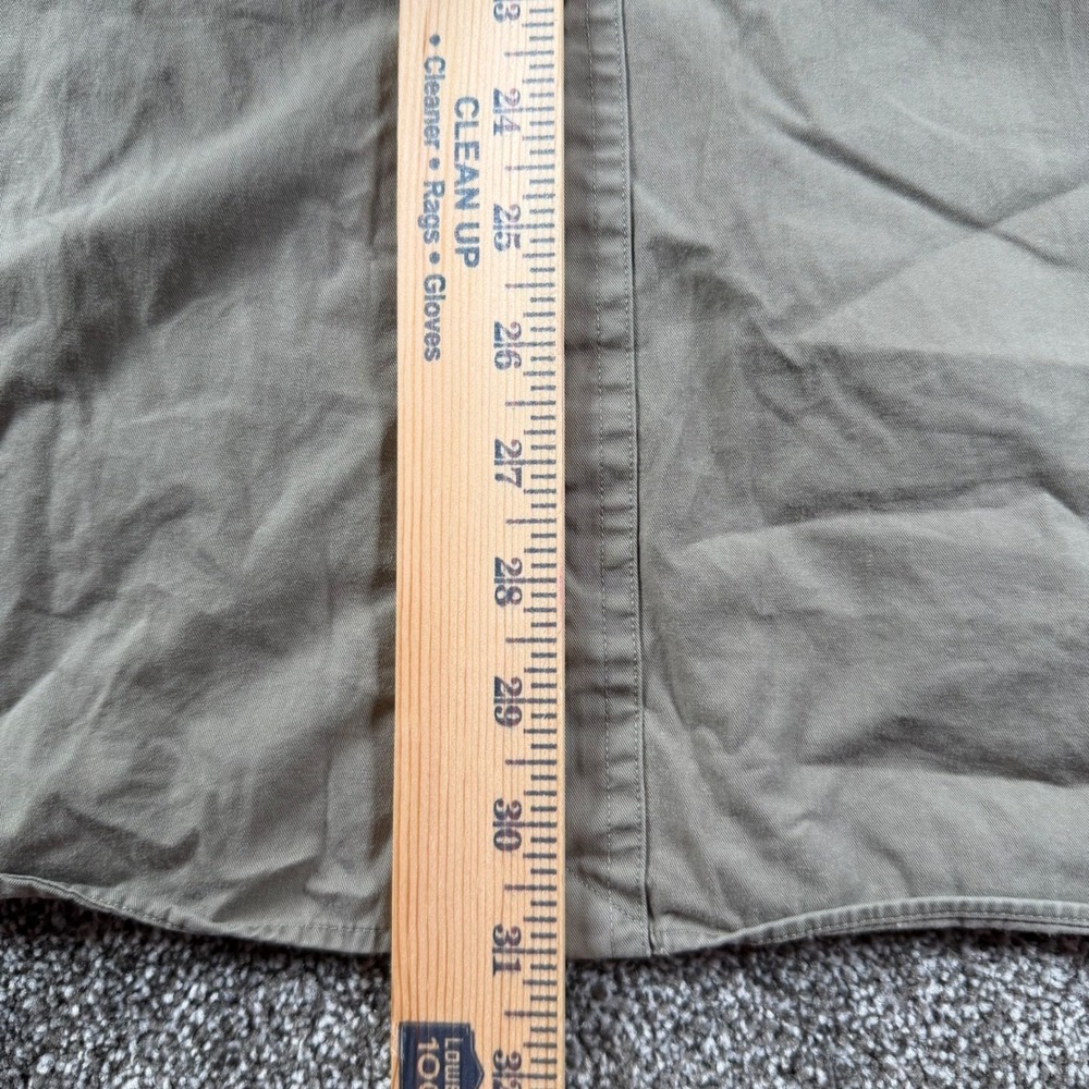 Polo Ralph Lauren Tobias Workshirt Large Tan Camp Cotton Utility Button Up - Picture 4 of 6